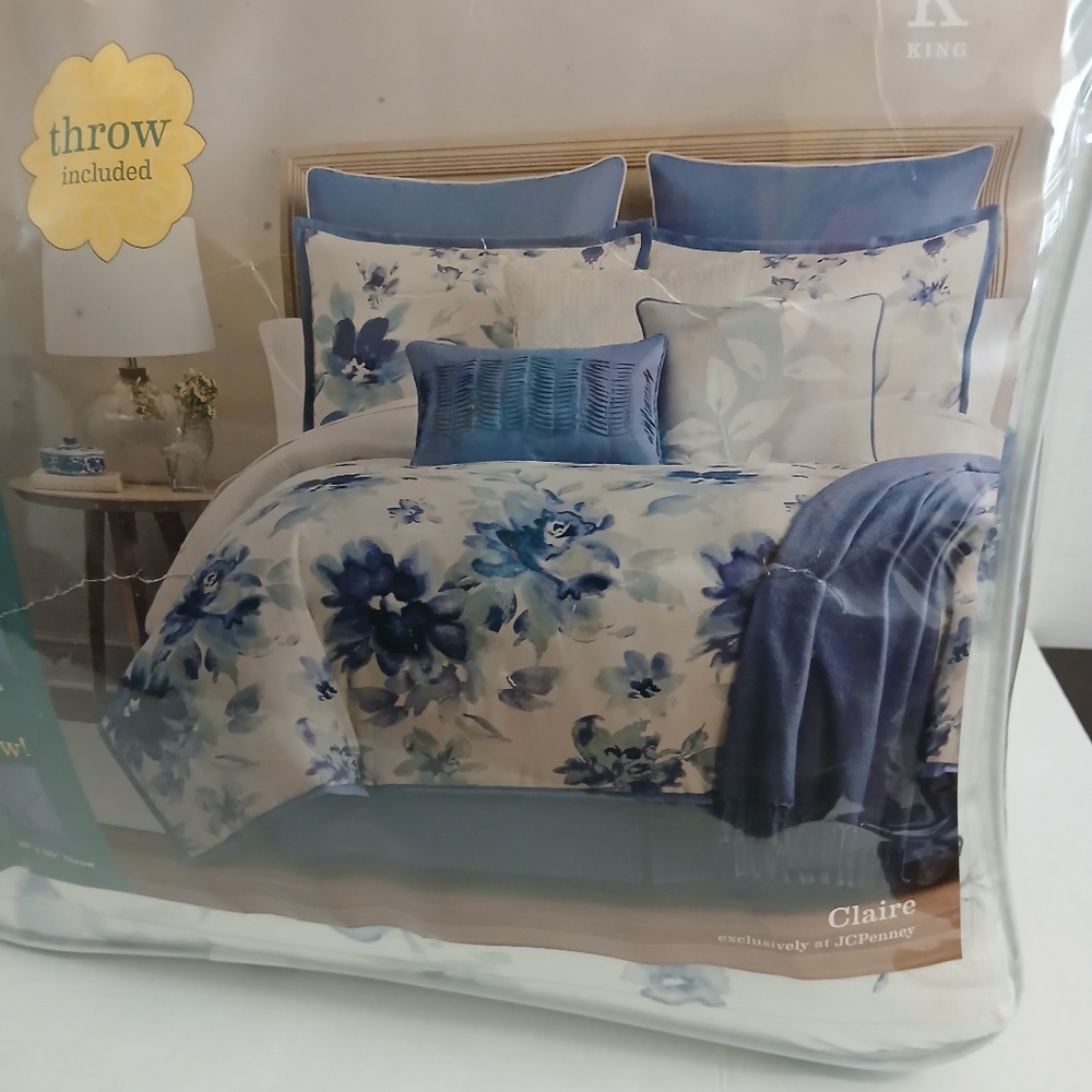 HOME EXPRESSIONS 10 PIECE BEDDING - Picture 8 of 16